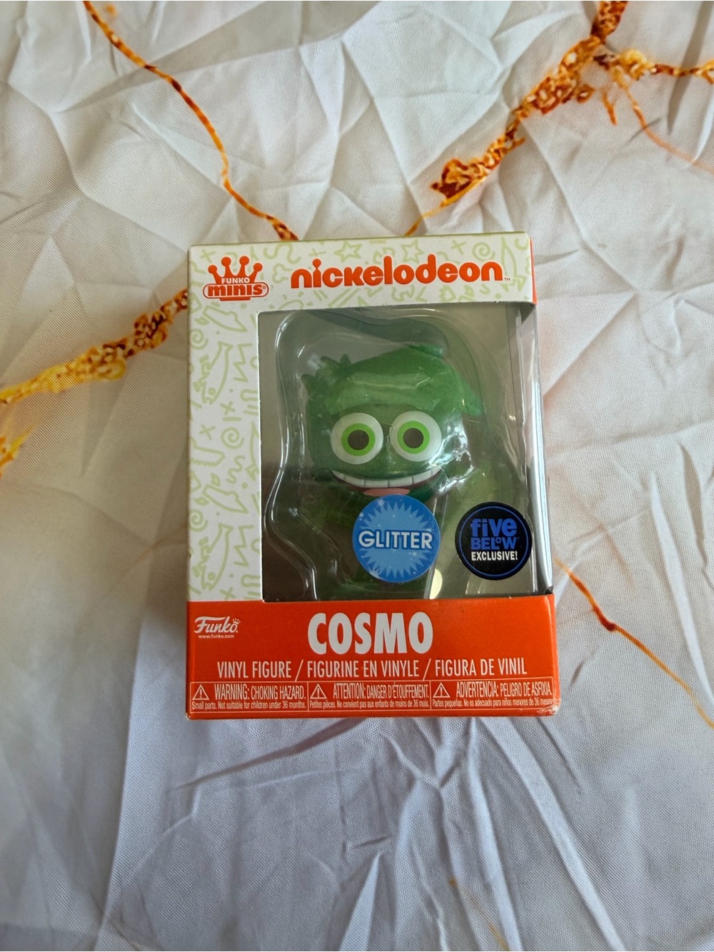 Nickelodeon Cosmo glitter Funko Mini NIB